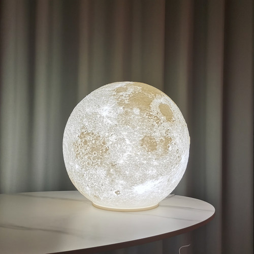 树脂卧室阳台浪漫温馨月球灯