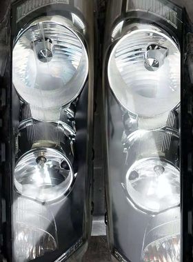 8代雅阁前大灯总成 带氙气大灯 前照明灯 远光灯成色靓原装拆车件