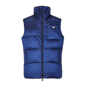 蓝色左胸口袋双面穿羽绒背心FT0043 FENDI 男士 新款 AGZJ 芬迪