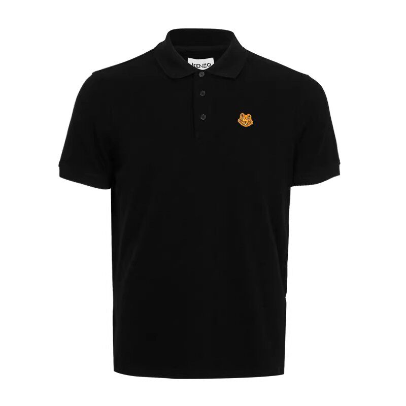 KENZO/高田贤三 新款男士短袖T恤虎头刺绣POLO衫 5PO001