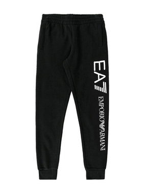 Armani/阿玛尼EA7系列 新款男士字母印花休闲裤卫裤8NPPC3