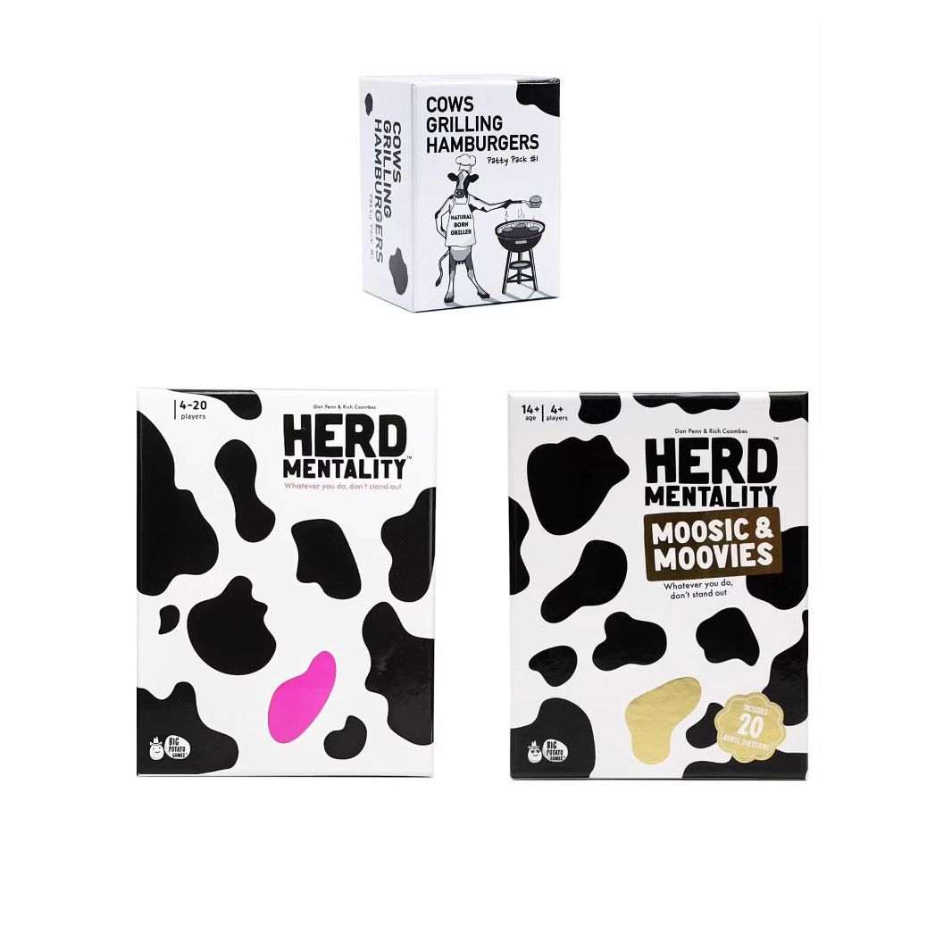 Herd Mentality 全英文成人聚会策略游戏卡牌家庭亲子游戏卡片跨