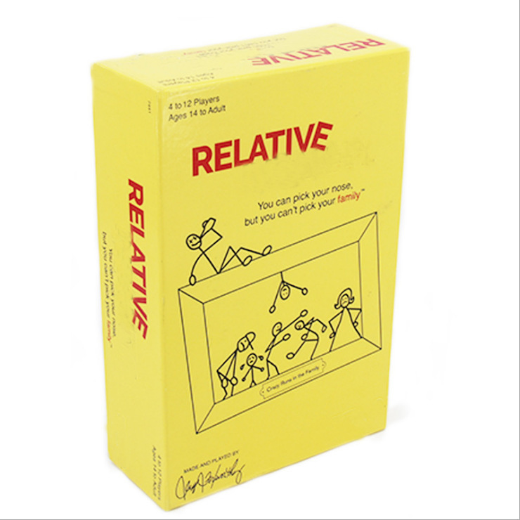 现货供应RELATIVE INSANITY 疯狂派对朋友聚会游戏 卡牌游戏桌游