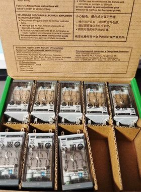 24V继电器施耐德中间继电器RXM2LB2BD/ED/FD/JD/B7/F7/P7 RXG23F7