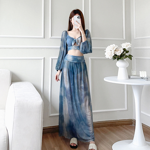 微胖显瘦遮肉分体高级感 泡温泉绝美泳衣女款 少女时间2025新款 爆款