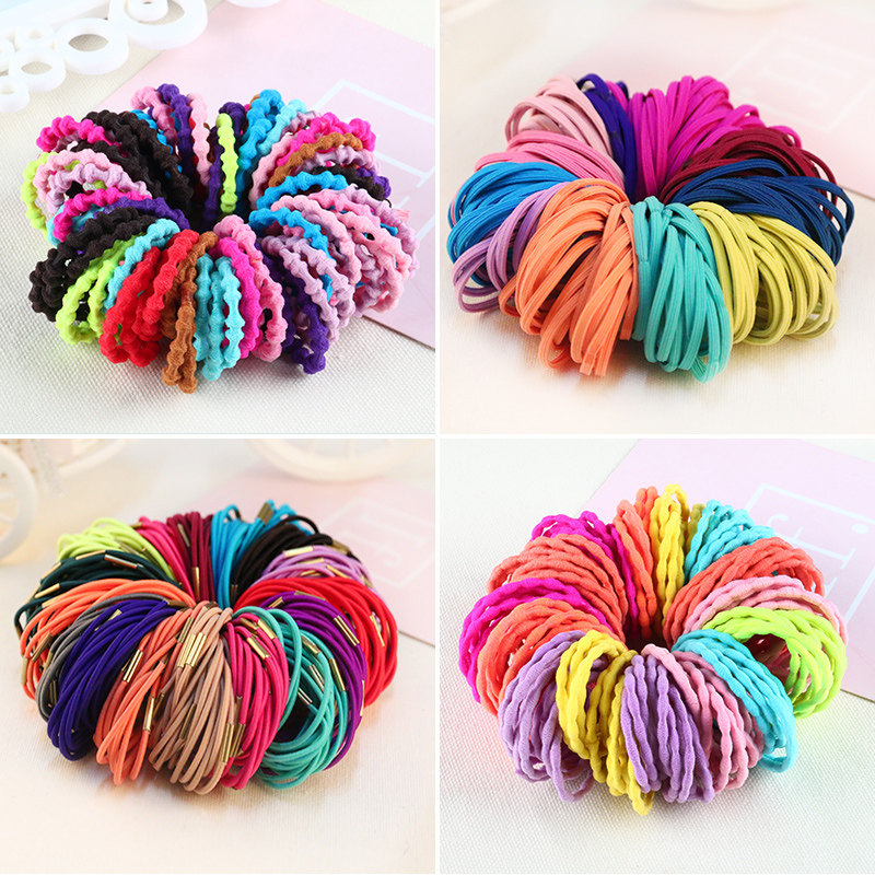 皮筋儿童头绳发圈发饰日韩宝宝扎头发橡皮筋女童皮圈发绳简约可爱|ruв категории Украшения,ювелирные изделия, шпилька - от Buy2taobao.com для оказания профессиональной услуги покупки агента Taobao