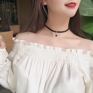 韩国choker锁骨链