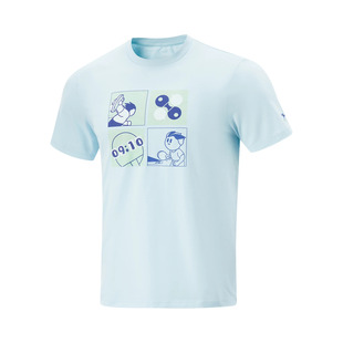 2026新款孙颖莎同款李宁乒乓球文化衫新款休闲短袖变色乒乓训练服