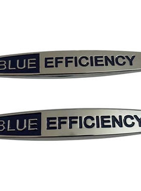 适于奔驰C180C200 c300 e260 E300 S350叶子板标蓝色效能标环保标