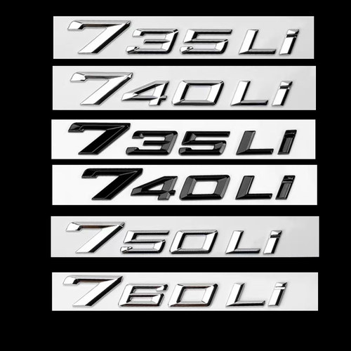 2023-26款宝马740Li侧边字标车标