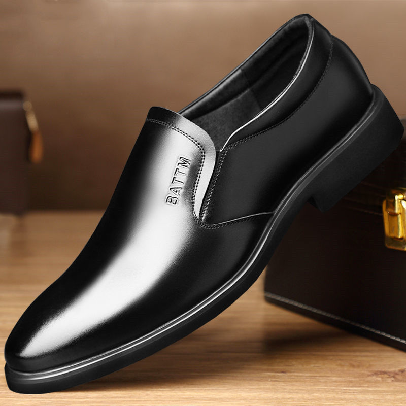 【军人皮鞋一等品】100%全牛皮特价清仓处理休闲商务男士软底皮鞋