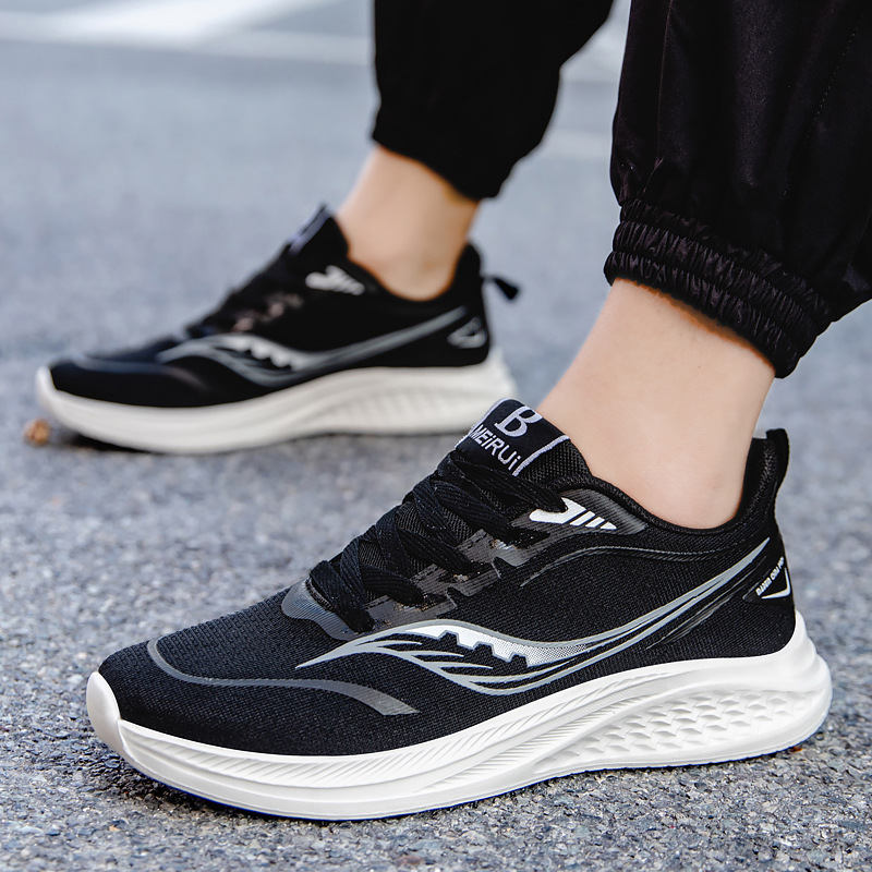 男女同款运动鞋25夏季新款网面透气薄款休闲鞋EVA 冷粘工艺超轻