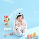 道具 百天照周岁照宝宝个性 夏日冰淇淋主题影楼拍照服装 小公主套装