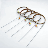 热流道针式 感温线直径1.0mm1.5mm2.0mmJ型K型模具热咀专用探温线