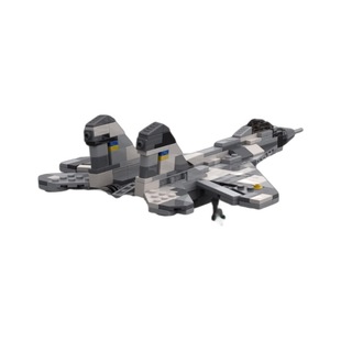 苏式战斗机米格-29飞机积木二战军事模型拼装玩具兼容moc套装