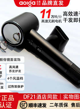 aolga欧嘉优品负离子高速电吹风护发酒店同家用酒店款吹风机DF21