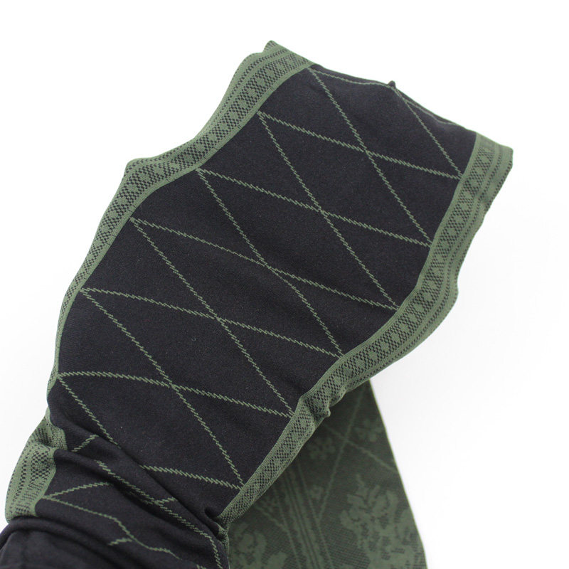 韩单军绿色交叉绑带前后拼接性感提花个性款天鹅绒春秋款女连裤袜