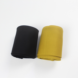 黑色芥末黄200D基础色优质天鹅绒春秋款 袜 不透肉高弹连裤