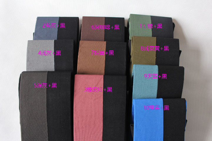 前后拼接 鸳鸯色个性显瘦春秋款120D天鹅绒连裤袜 外单,女士内衣/男士内衣/家居服,连裤袜/打底袜,淘宝优惠券,粉丝福利购,淘宝优惠卷