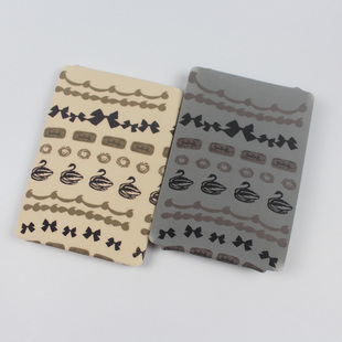 日单浅色印花可爱LOLITA少女蝴蝶结春秋款 袜 微透肉120D天鹅绒连裤