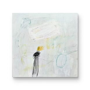 【剩余物7 】李婷婷 60*60 丙烯，油画棒，布面  H6501