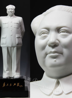 毛主席陶瓷高档门厅大堂全身像