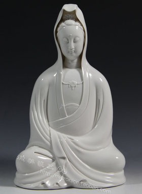 禅意风静坐观音佛像抽象工艺品