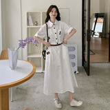 新款精梳棉连衣裙送腰带2C018-2439-P135-K188，女装连衣裙，2C018