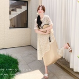 夏季新款罩衫连衣裙两件套2C018-6001-P165-K248，女装套装/套裙，2C018