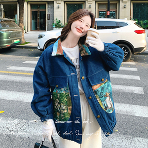 初春款 牛仔短外套 2C018-8948-P155-K238图片