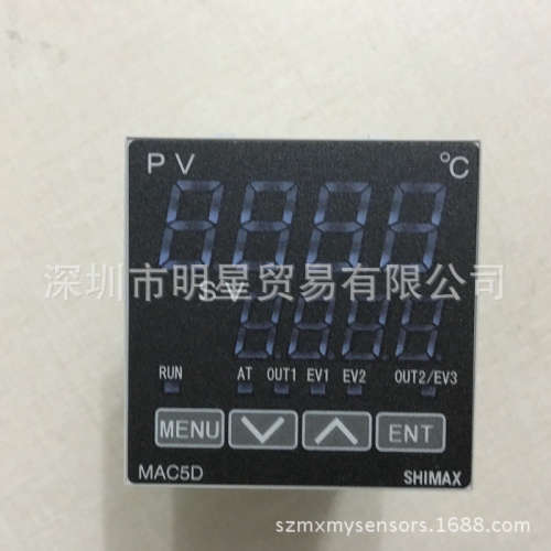 原装正品日本岛通SHIMAX温控仪MAC5D-MSF-EN温控器假一罚十