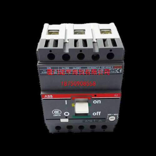 销售ABB 授权代理 Tmax系列塑壳断路器 XT4V160 MA 32 FF 3P