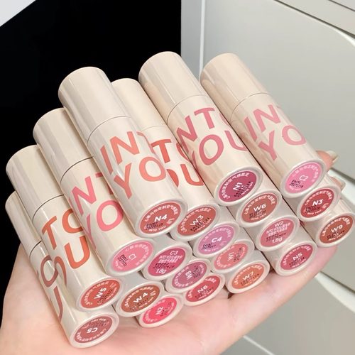 into you空气唇泥c5唇釉w01水柿雾面裸色口红平价官方正品intoyou