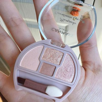 2023年新品canmake日本四色眼影