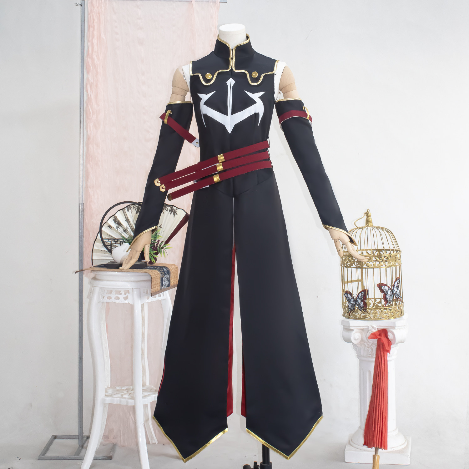 叛逆的鲁鲁修CC黑色骑士服cos服图片
