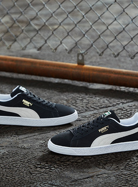 韩商言李现同款Puma彪马经典复古suede情侣休闲板鞋小白鞋352634
