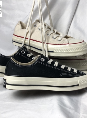 Converse匡威1970s男女米白黑低帮帆布鞋162065C 162062c 162058C
