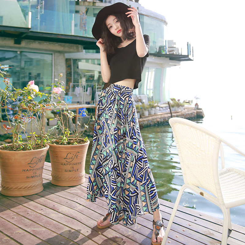 超仙普吉岛泰国海边度假半身裙