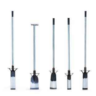 锰钢挖树农用军工铲子户外挖土园艺大铁锹把加厚起苗器挖洞沟移植