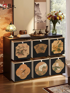 中古书架落地矮书柜客厅卡莱克格子柜家用收纳置物柜组合储物柜子