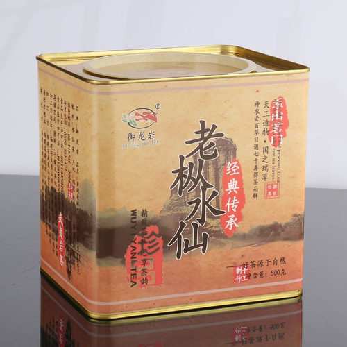 浓香型散装老枞水仙御龙岩黄罐