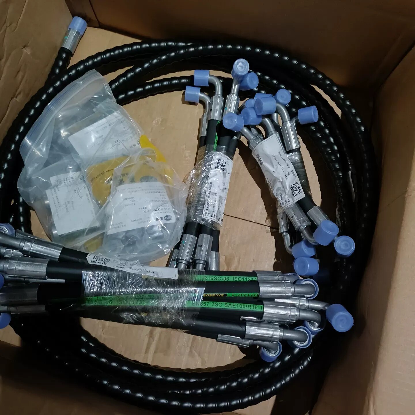 偏航制动器管路，适用于明阳3.0，3.2风机使用，全新原包装