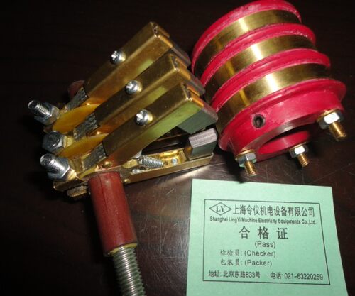 展台旋转滑环总成20A-3路 导电集电环环总成φ20mm  3路