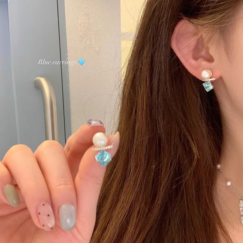 胖迪日韩lightluxuryPear耳环