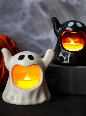 Halloween Horror Atmosphere Electronic Ghost Light 电蜡烛灯