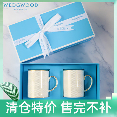 现货英国Wedgwood骨瓷马克杯