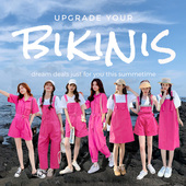 女夏季 不一样 三四人姐妹装 2025春夏韩系高级感连体裤 闺蜜装 套装