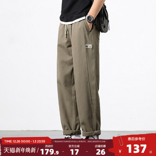 新款 百搭宽松直筒运动长裤 休闲裤 潮牌时尚 子GT 男士 唐狮2025秋冬季