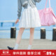 唐狮夏季 女半身裙小个子a字裙温柔显瘦甜美白色蛋糕短裙子 新款