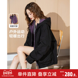 唐狮2025新款秋季女外套时尚爆款休闲百搭小个子上衣（两面穿）yc